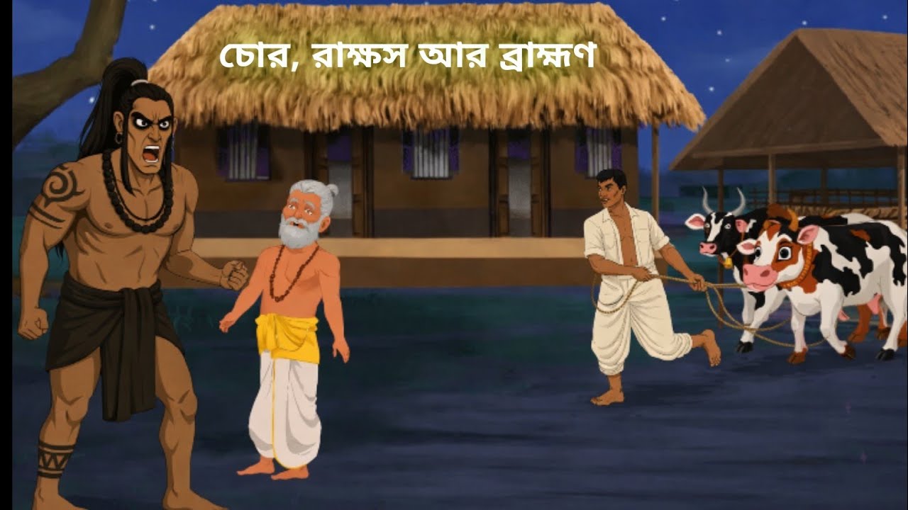 চোর, রাক্ষস আর ব্রাহ্মণের গল্প || ভয়ংকর ব্রহ্মদৈত্যর গল্প | Bangla Horror Story | Rupkothar Golpo |