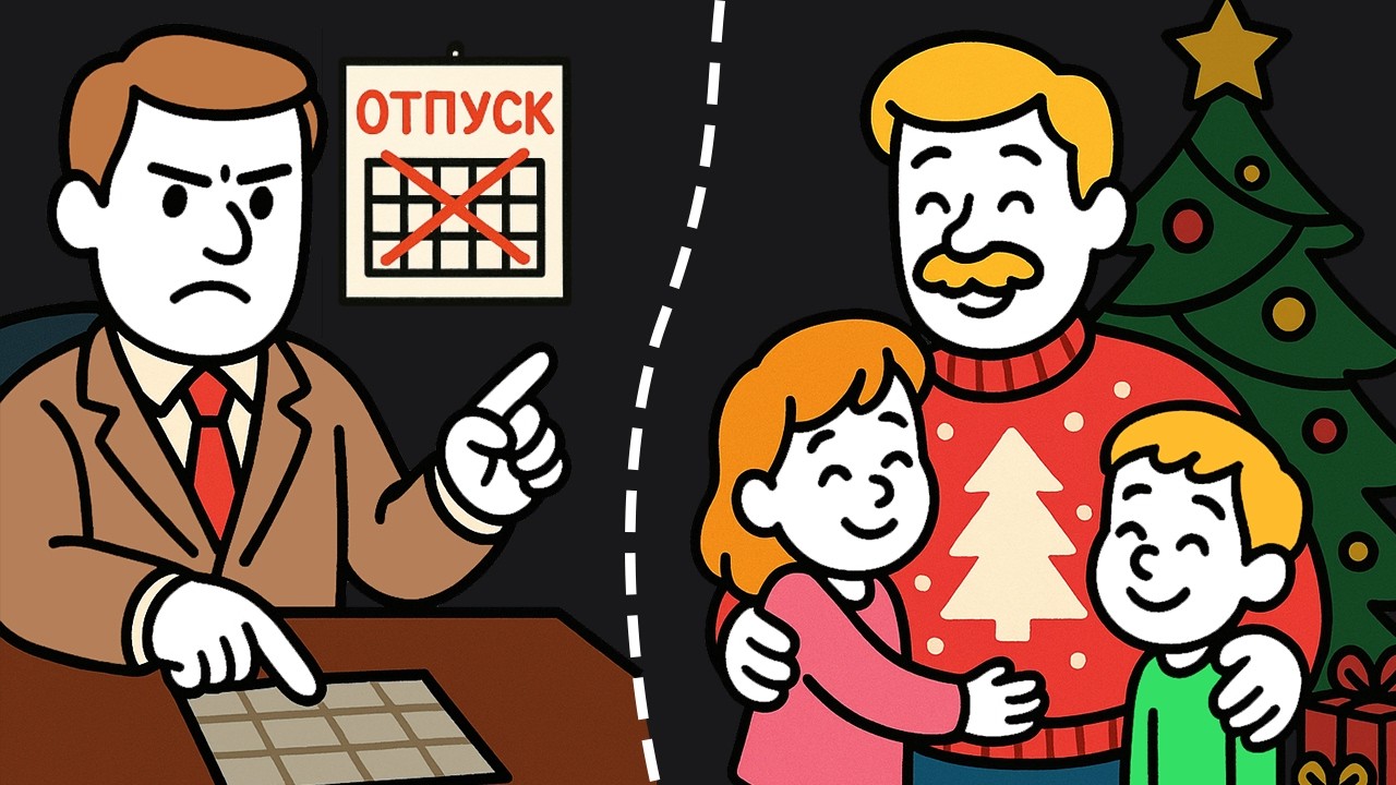 Босс Решил Отменить Мой Рождественский Отпуск. Я Уволился, Потому Что Моя Семья Мне Дороже
