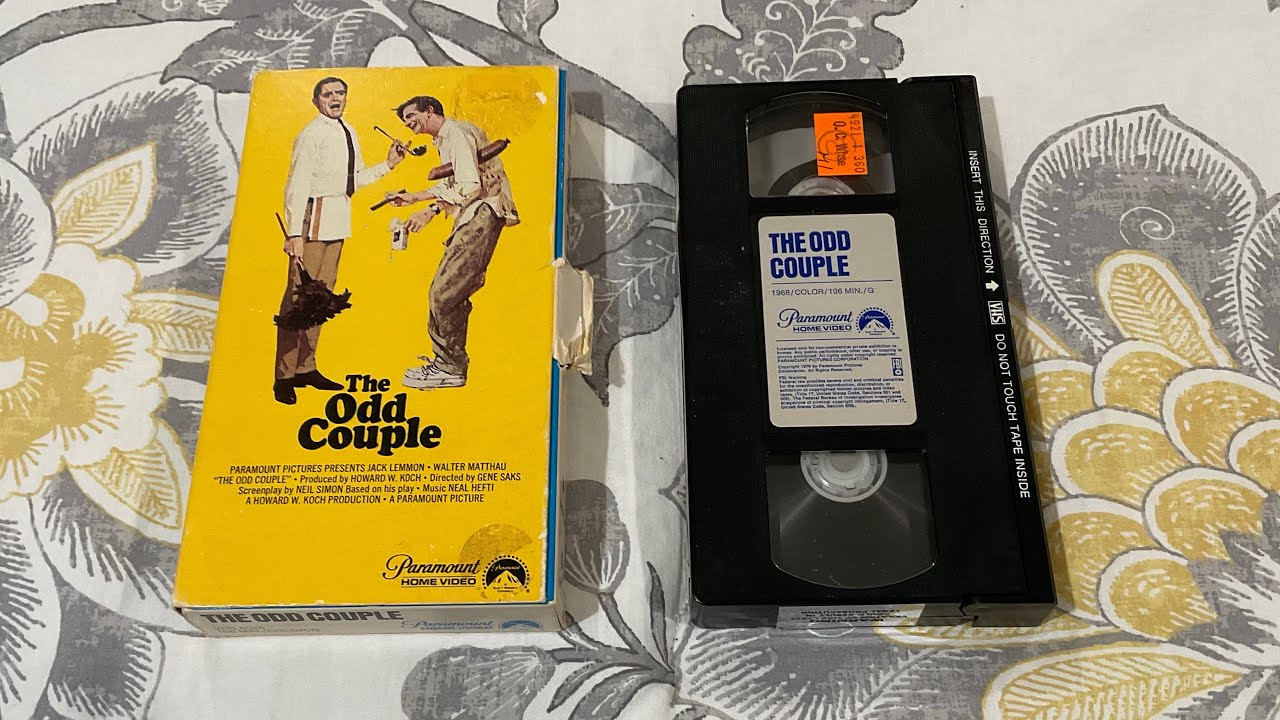 Opening & Closing to The Odd Couple 1979 VHS (1980 reprint) [Paramount Home Video]