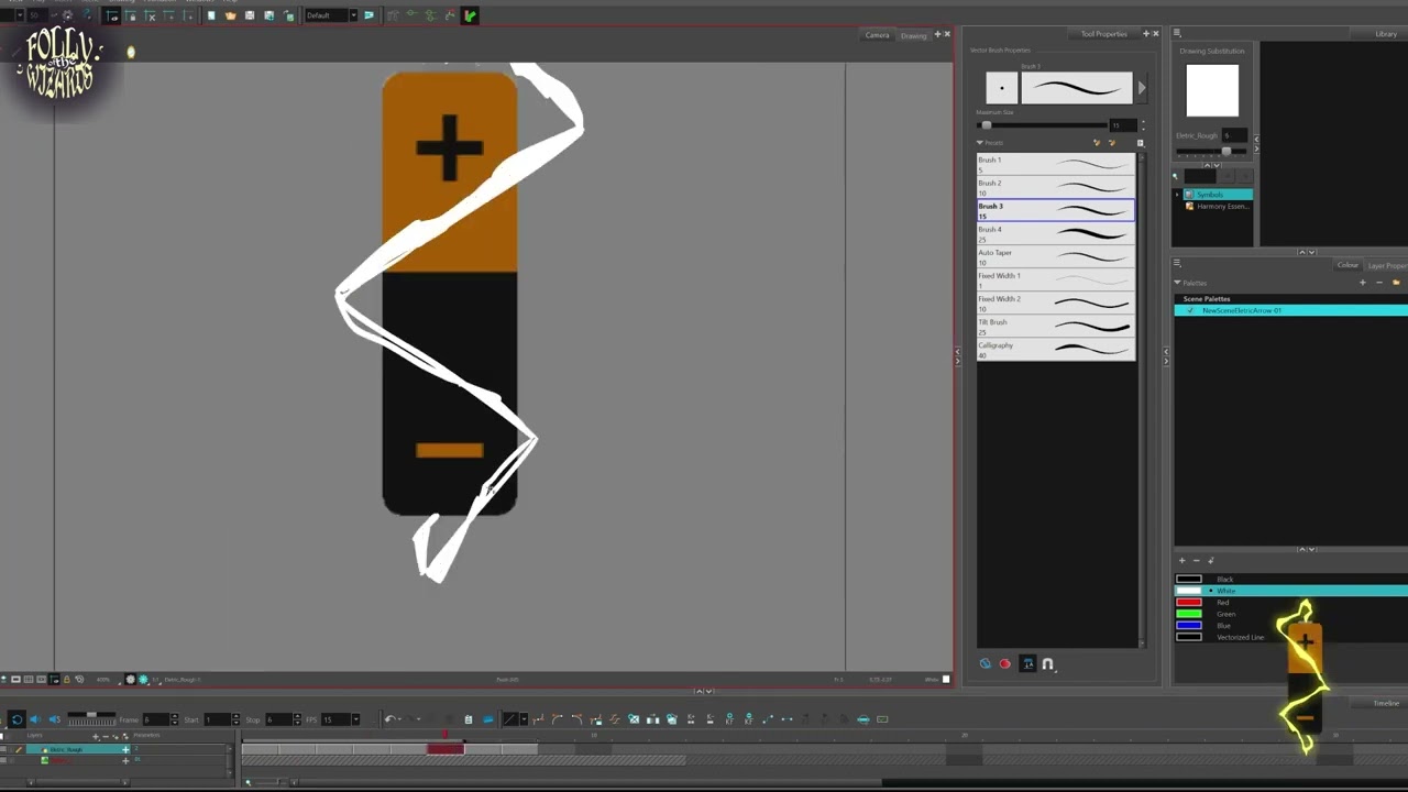 Folly of the Wizards: Electric VFX