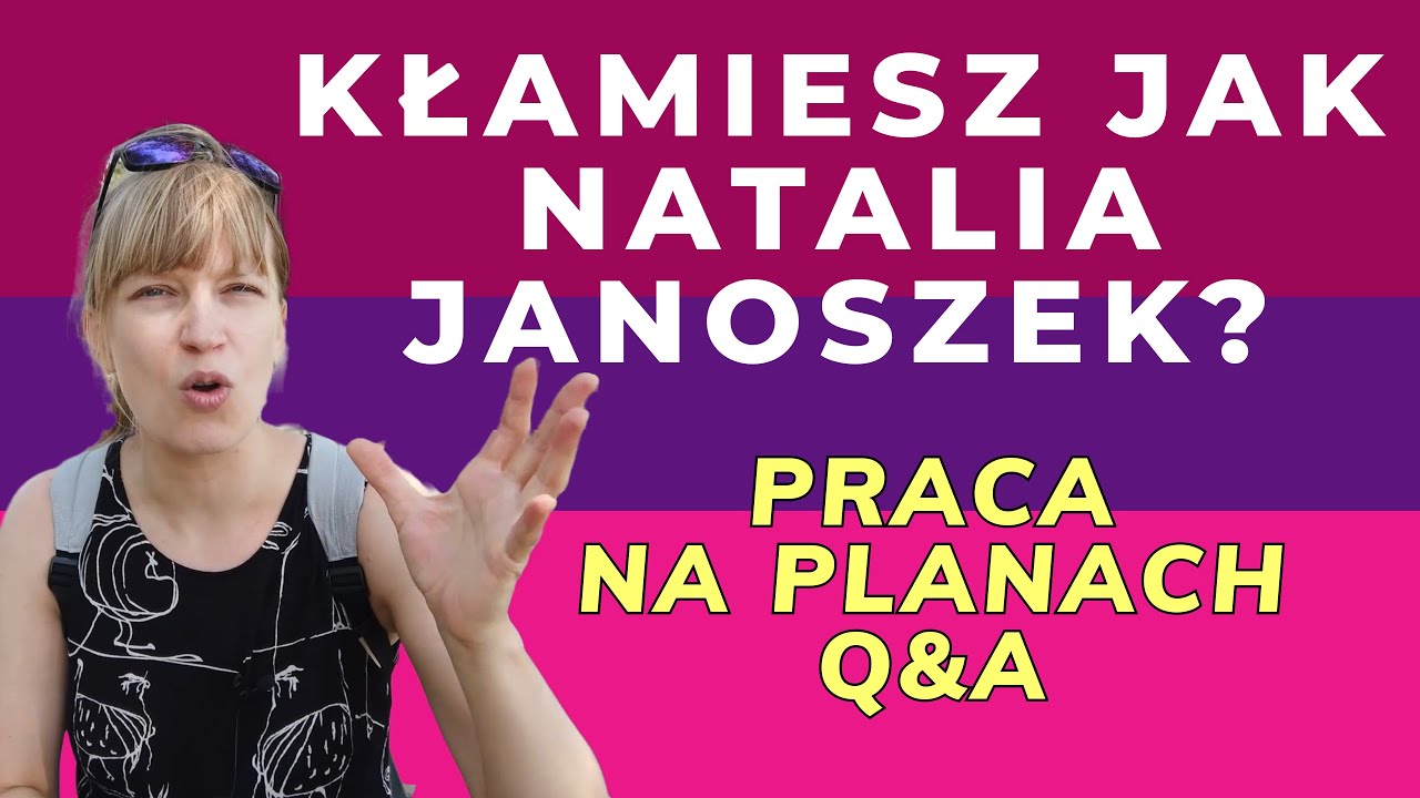 Czy wymyślam historie jak Natalia Janoszek? Q&A Statystka w Ameryce