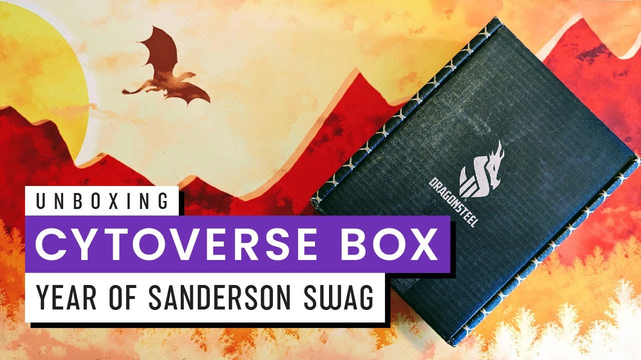Cytoverse Swag Unboxing | Year of Sanderson