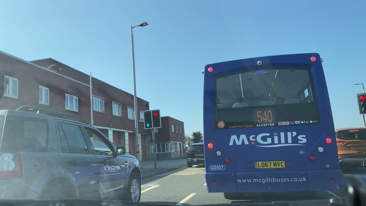 Driving in the West of Scotland - Greenock to Gourock - April 2021
