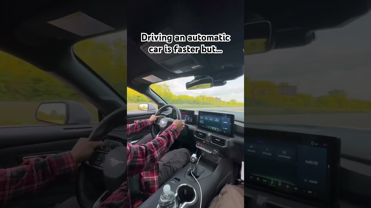 Automatic vs manual car whats better #cars #car #carracing