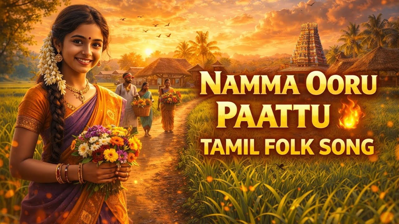 Namma Ooru Paattu 🌾 | Tamil Folk Song | நம்ம ஊரு பாட்டு | Village Vibes Tamil Song | Village Song