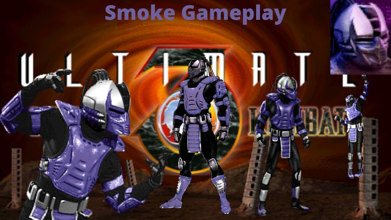 Ultimate Mortal Kombat 3 Gameplay- Smoke [HD]