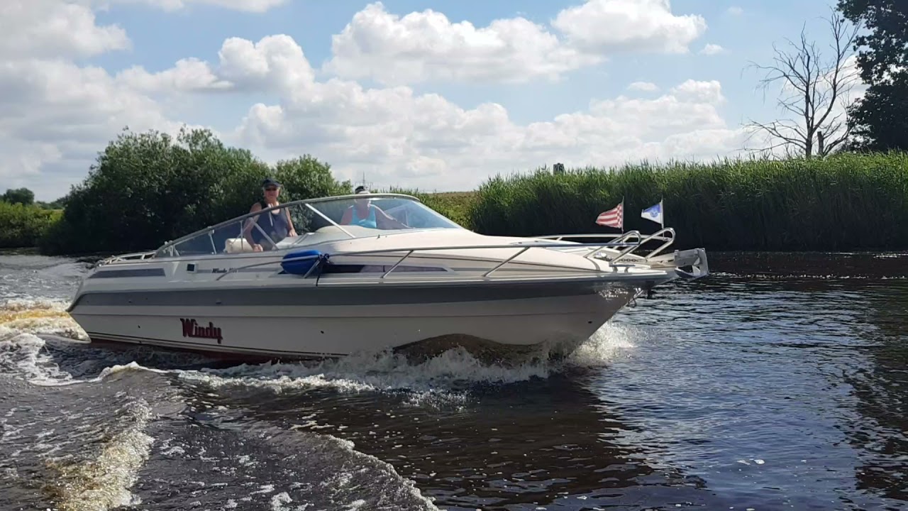 Jungfernfahrt Windy 8000