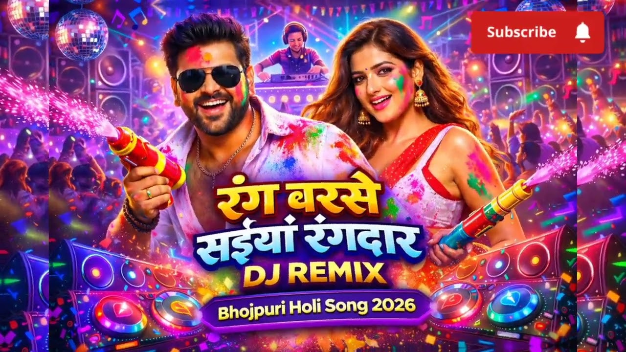 रंग बरसे सइयां रंगदार | Rang Barse Saiya Rangdar | Holi Songs DJ Remix #video 