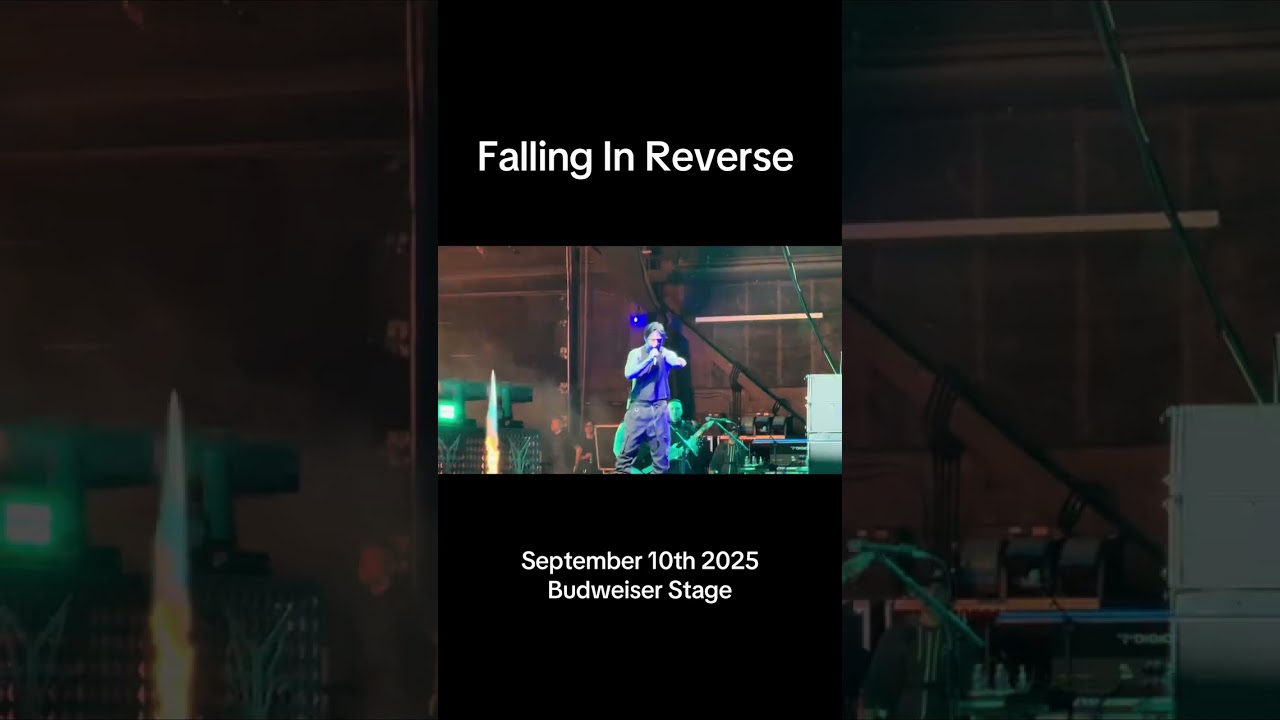 Zombified by Falling in Reverse live at Budweiser Stage