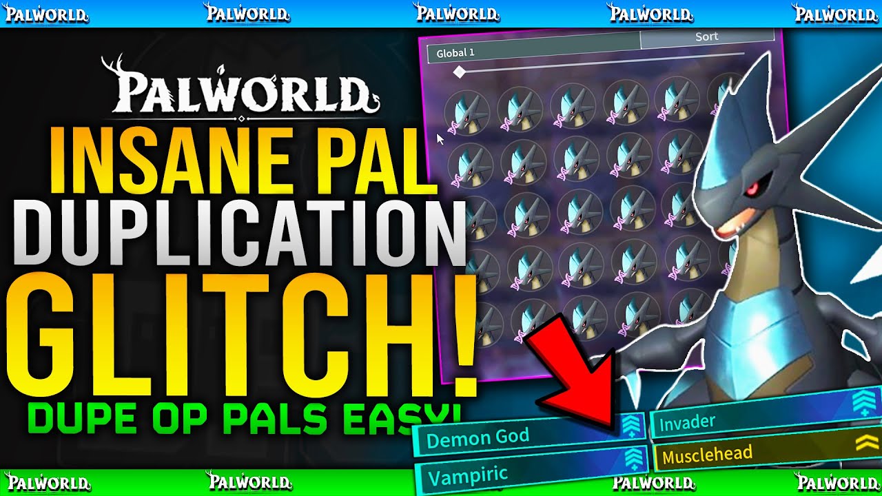 How To Duplicate PALS GLITCH! / Insane OP Pal Dupe / Dupe Any Pal EASY! - Palworld Feybreak Guide