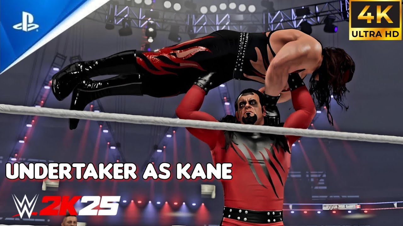 Undertaker as Kane! What Happens in This Match? | WWE 2K25 PS5 (4K UHD)