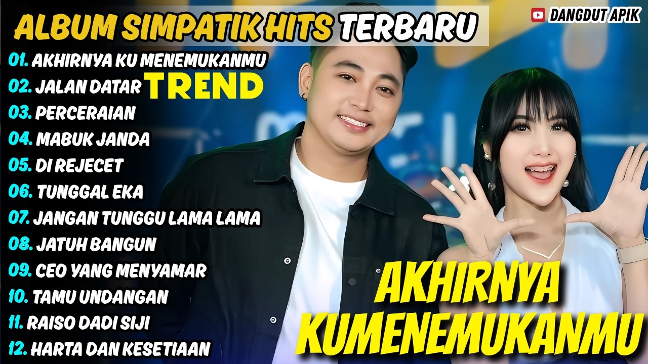 Album Simpatik Musik | AKHIRNYA KUMENEMUKANMU - JALAN DATAR Irwan Ft Linda Dangdut Apik Terbaru 2026