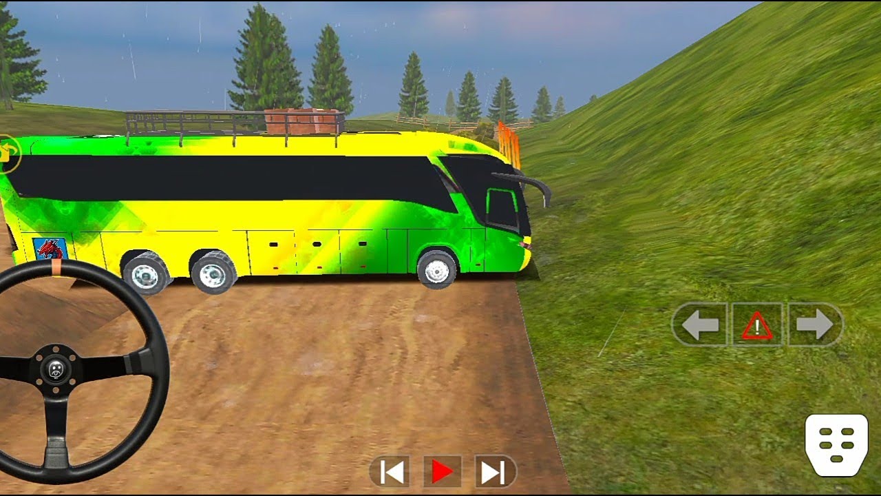 Coach Bus Simulator India Off Road Driving Bus Game Simulator  Usman Gamer 886 Gameplay  #16