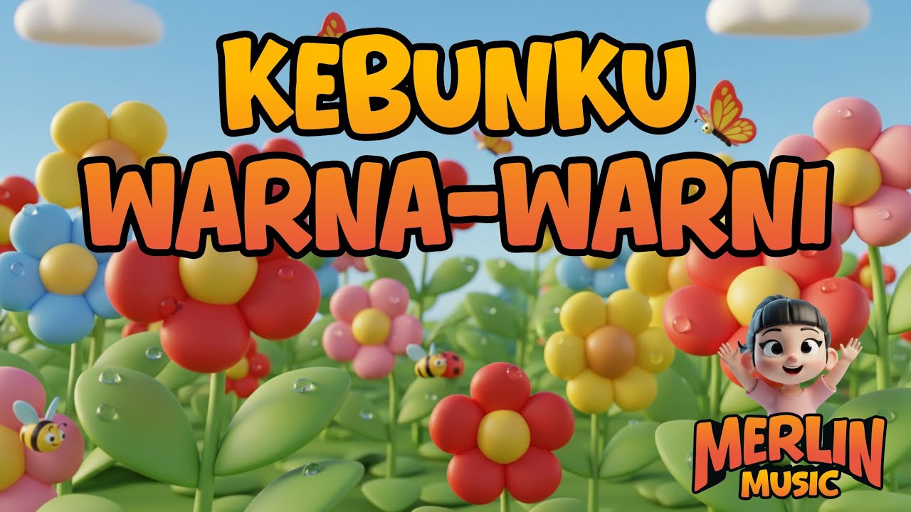 Kebunku Warna Warni - Lagu Baru Anak Indonesia