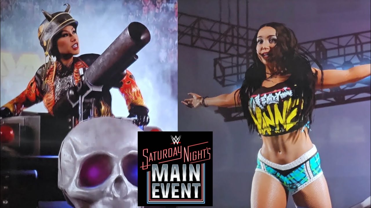 SATURDAY NIGHT'S MAIN EVENT. WOMENS MATCHUP SHOTZI BATTLES ROXANNE PEREZ! WHO WINS???