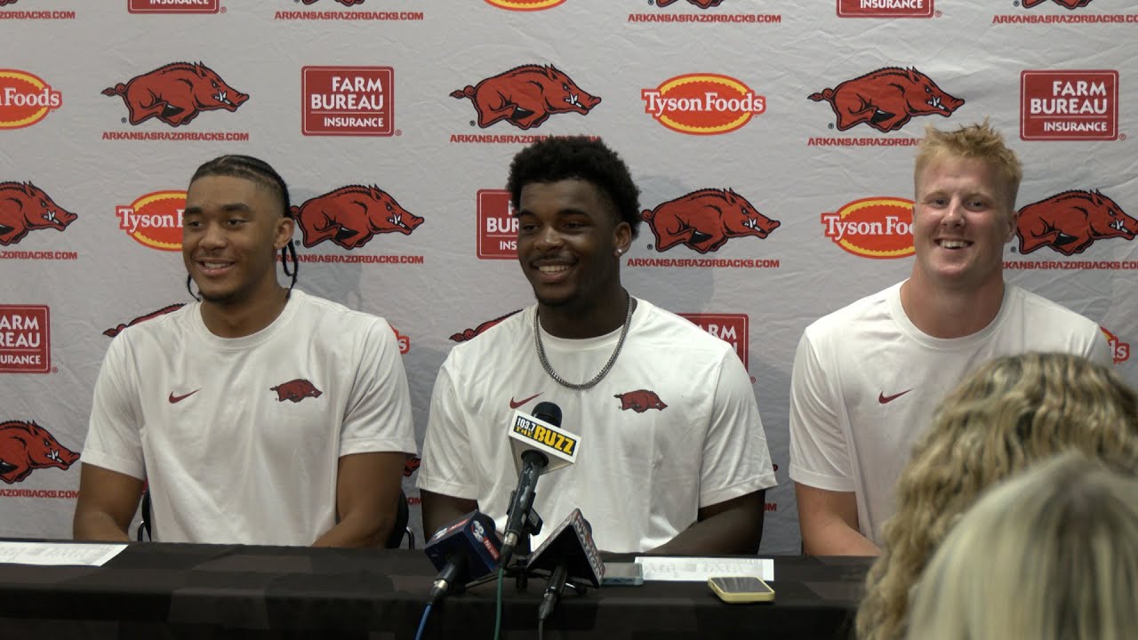 Taylen Green, Braylen Russell and Andreas Paaske Post-Game press conference vs. Mississippi State