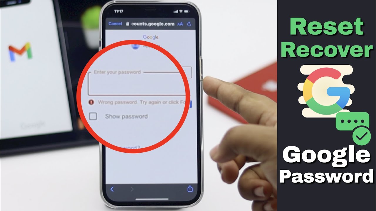 Recover Google Account Password on iPhone | Reset Forgotten Gmail Password (2022)