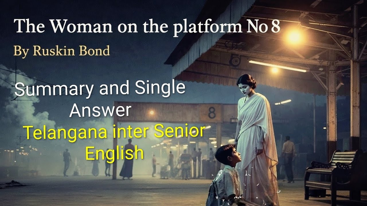 The Woman on Platform No. 8 by Ruskin Bond. Summary and Single Answer. 