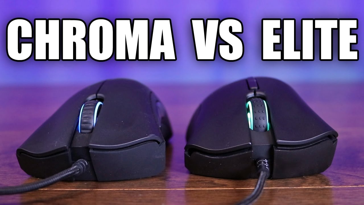 Razer Deathadder Elite VS Deathadder Chroma A Review and Comparison
