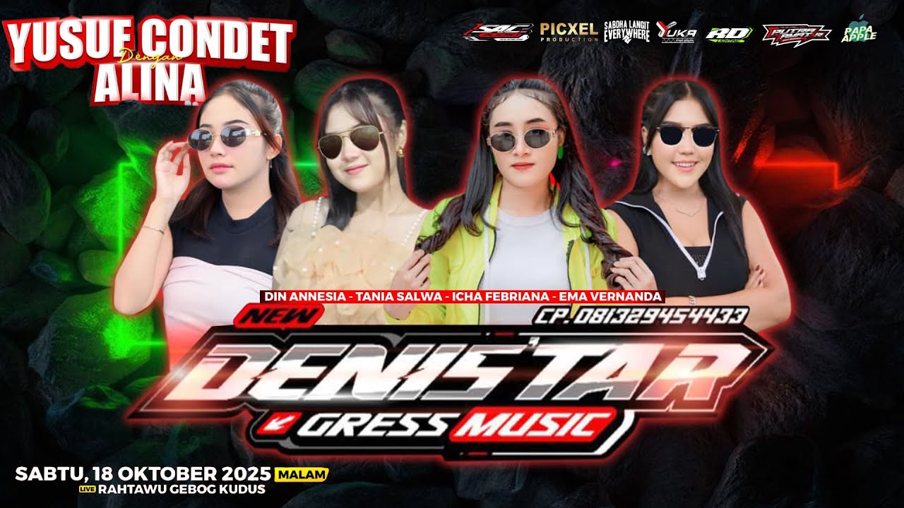 🔴 LIVE STREAM DENIS'TAR MUSIC - WEDDING PARTY YUSUF CONDET & ALINA - RAHTAWU GEBOG - SAC AUDIO