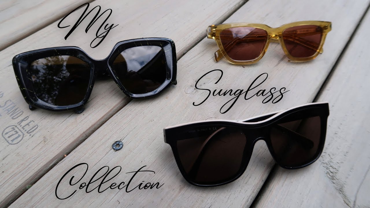 MY SUNGLASS COLLECTION | 8 PAIRS | PRADA, CHANEL, SAINT LAURENT AND MORE | JESS MCAFOOSE