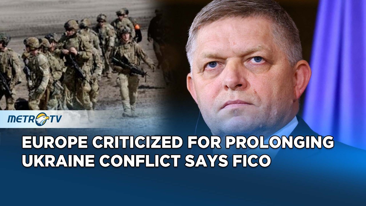 Slovakia PM Fico Criticizes EU Military Support For Ukraine