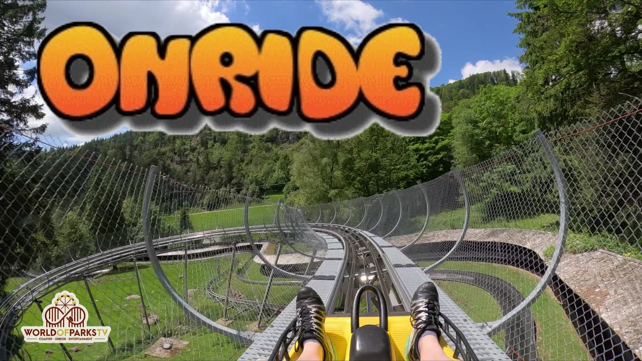 Steinwasen Park – Coasterbahn - Alpine Coaster (Onride POV) Sommerrodelbahn - Wiegand – Achterbahn