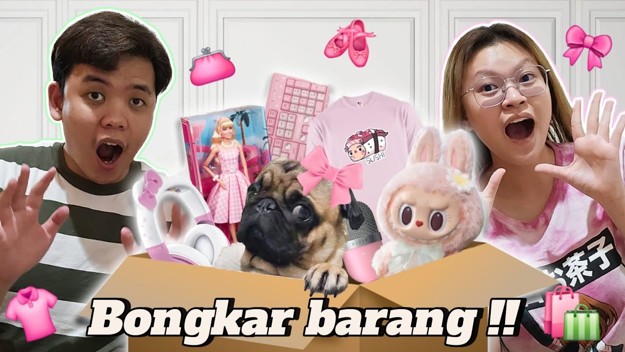 Banyak barang ANEH !! Unboxing kerdus barang pindahanku dan Om Daniel ?!! 🛍👕🎧
