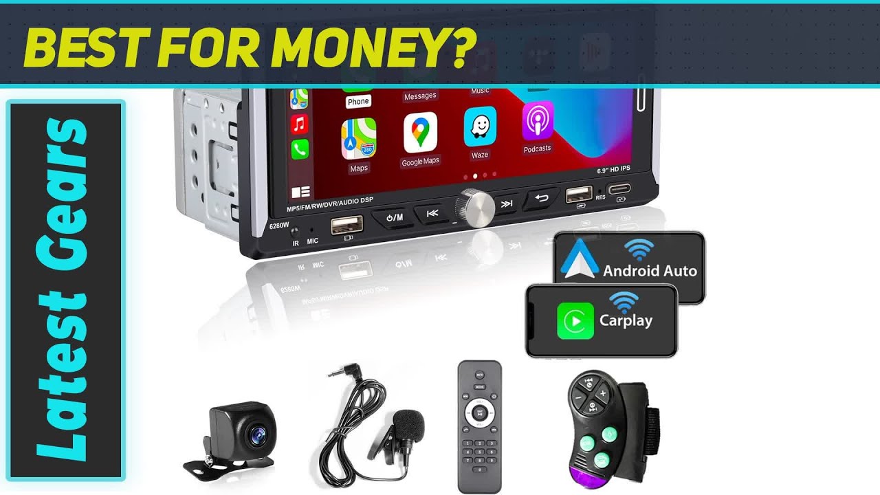 Alondy Single Din Car Stereo: The Ultimate Wireless Connectivity Experience!