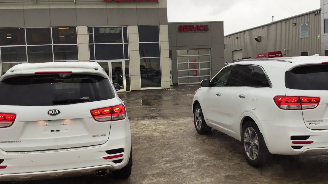 2018 Sorento SX and SXL for Randy
