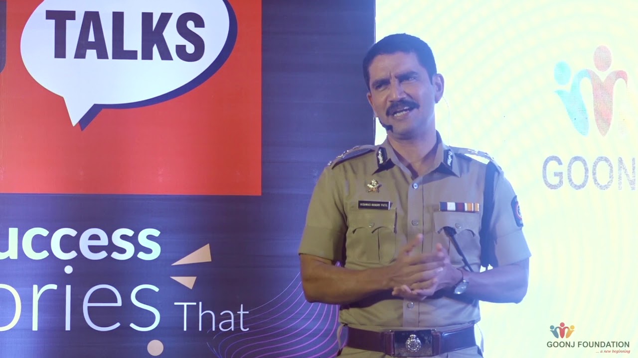 Goonj Talk's IPS Vishwas Nangare patil | Police Commissioner Nashik | BLVD - Nashik
