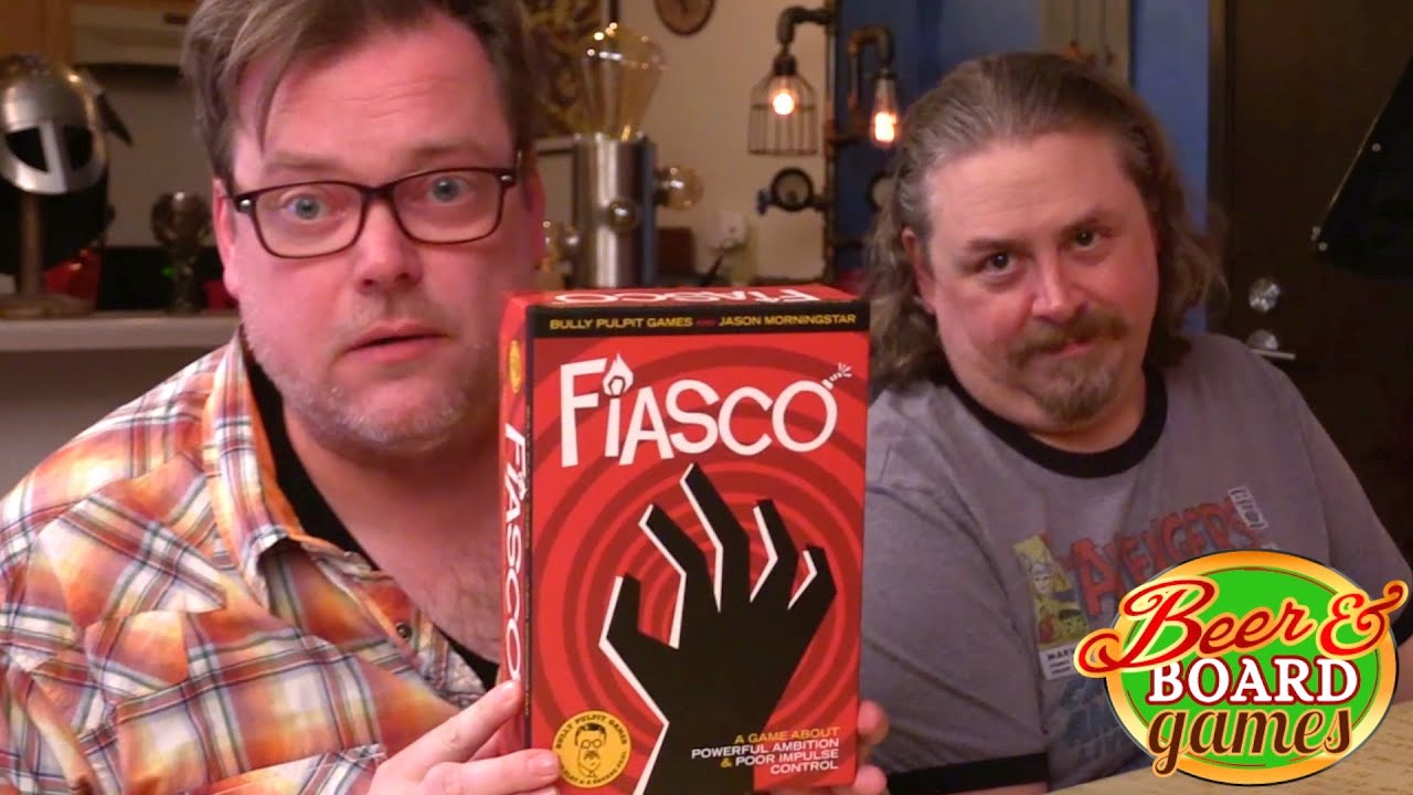 FIASCO - Death by 1000 Paper Cuts | Beer and Board Games