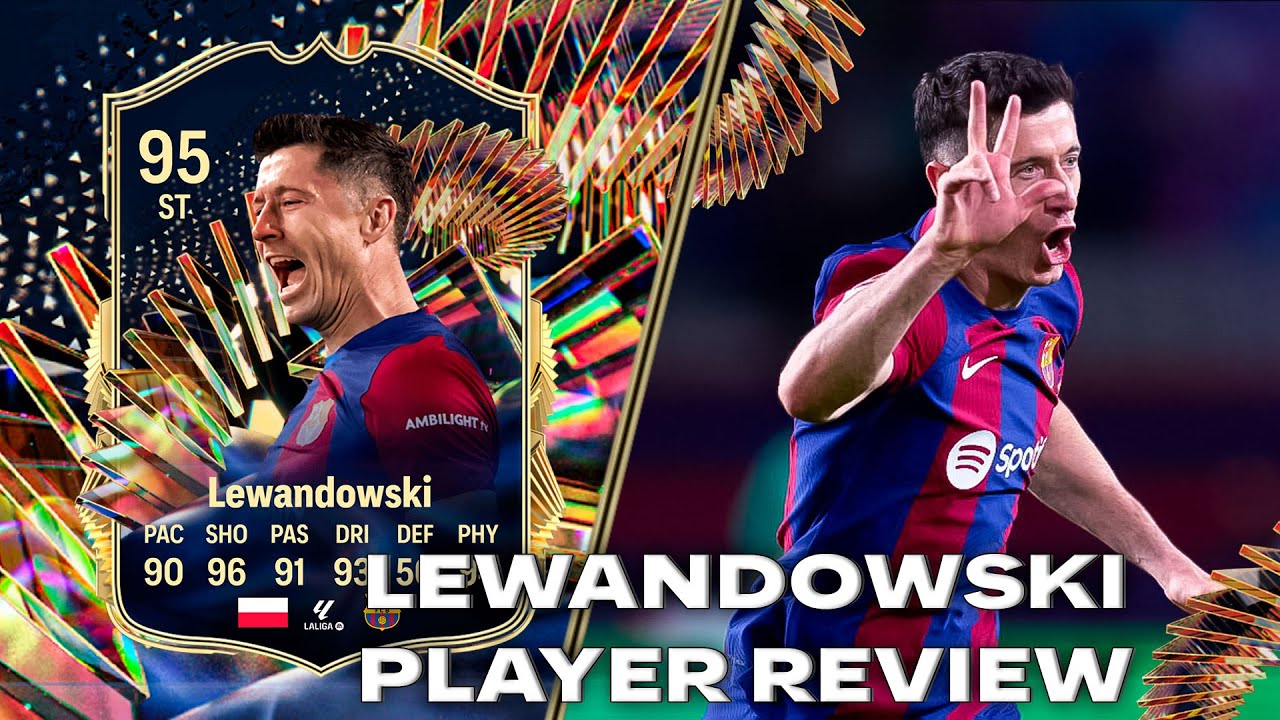 ESTOY ENAMORADO DE ESTA CARTA !!! // LEWANDOWSKI 95 TOTS PLAYER REVIEW