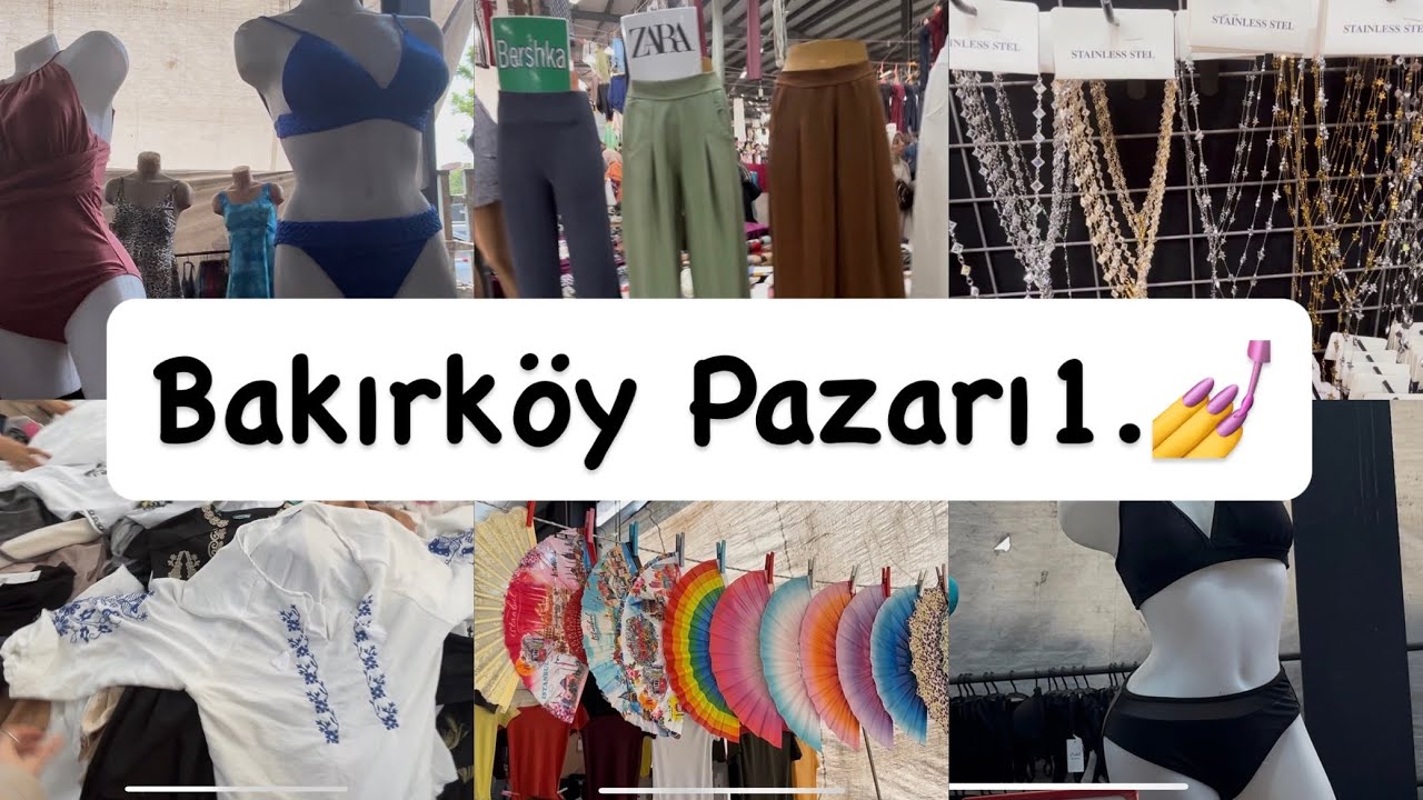 Bakırköy Sosyete Pazarı 💅 VLOG 29 Mayıs 2025 | Mesleğimi Anlattım, Harika Yazlıklar Buldum!