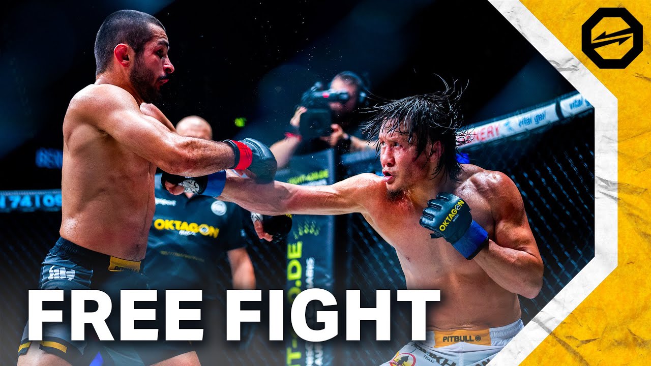 Spinning Strike Shocker!🔥 ADAMIA vs. ZHUMAGULOV | FREE FIGHT | OKTAGON 73