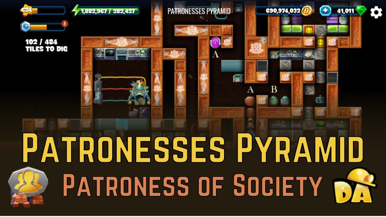 Patronesses Pyramid - #10 Patroness of Society - Diggy's Adventure