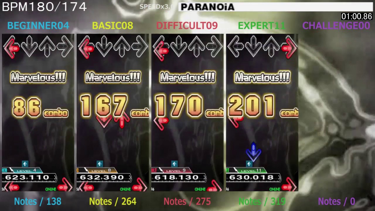 DDR / PARANOiA - SINGLE (DanceDanceRevolution)