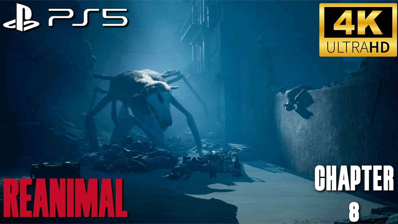 Reanimal Single Player Gameplay- Chapter 8: The Watcher (PS5 4K)