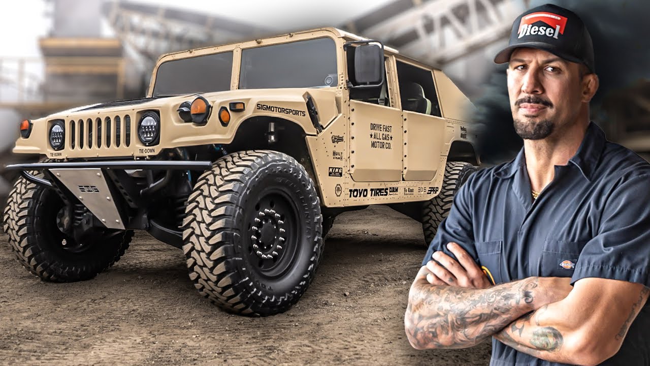 The First HUMVEE 6.0 Powerstroke Swap