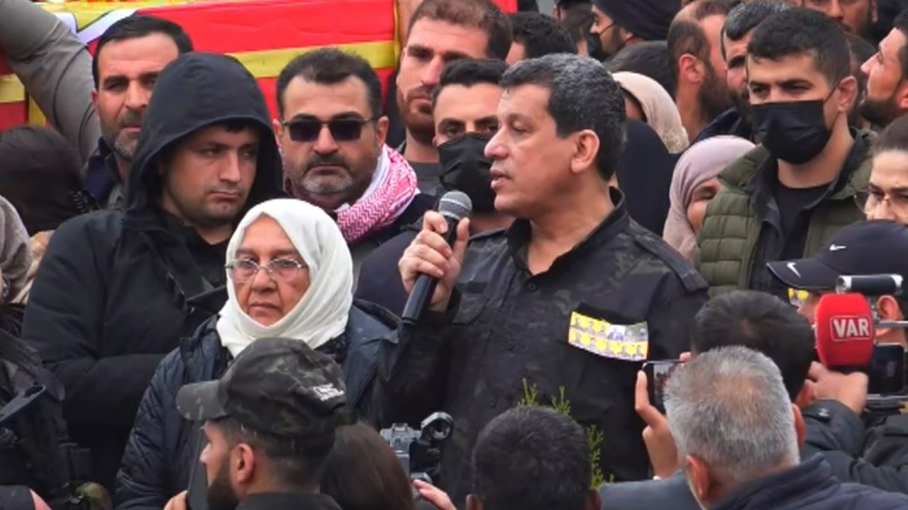 Axaftina Fermandarê Giştî Mezlûm Ebdî di merasîma 10 Şehîdên Kobanê de