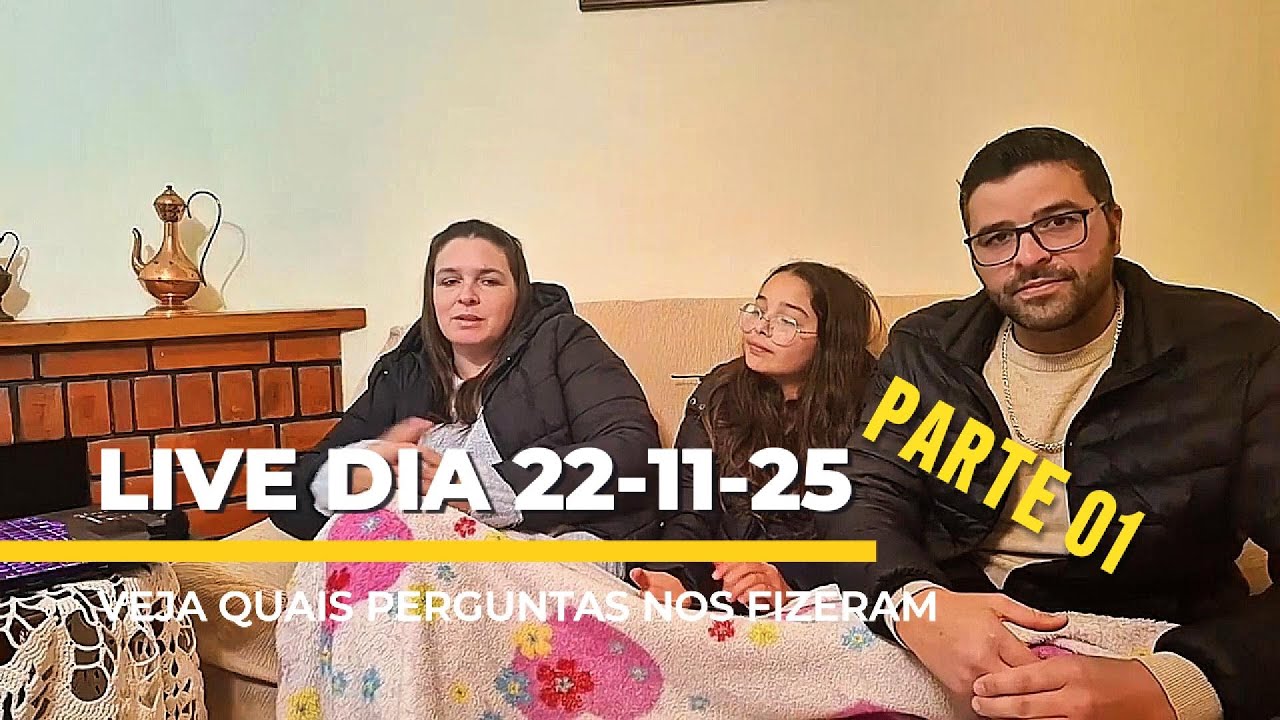 📹 Nossa PRIMEIRA LIVE 🇵🇹 