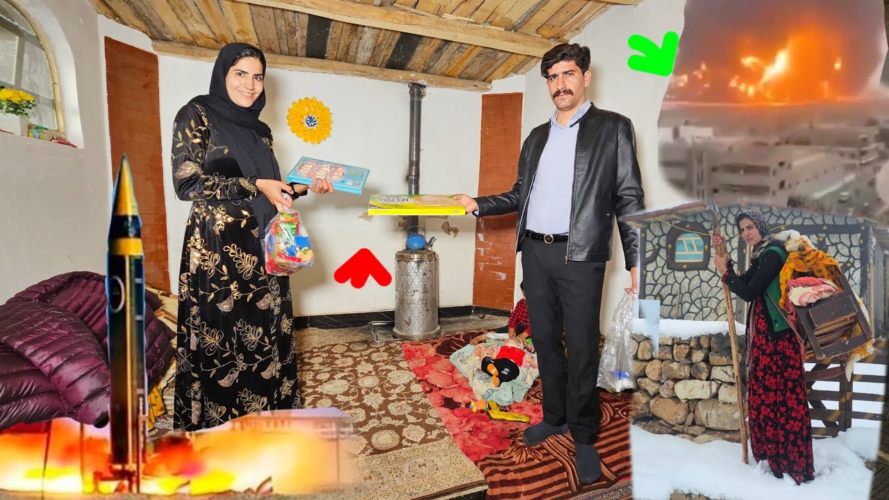 survival in the mountains of iran | kindness for a single nomadic mother during war