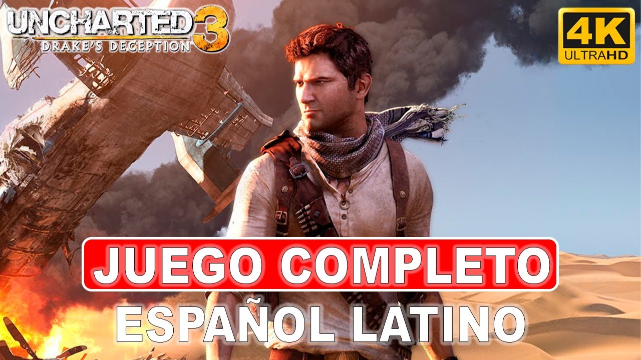 Uncharted 3 Drake's Deception Remastered | Juego Completo Español Latino | PS5 4K 60FPS