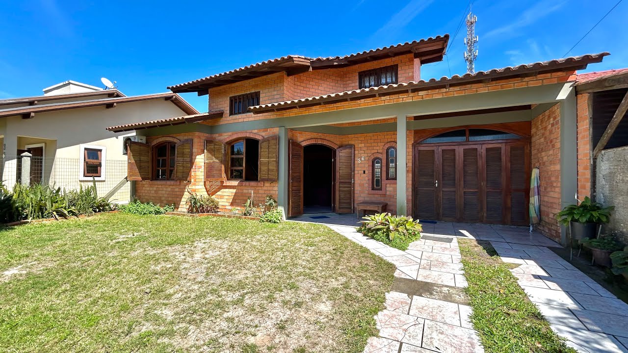 CASA EM CAPÃO DA CANOA DE 3 DORMITÓRIOS PERTO DO MAR - R$ 499.000,00