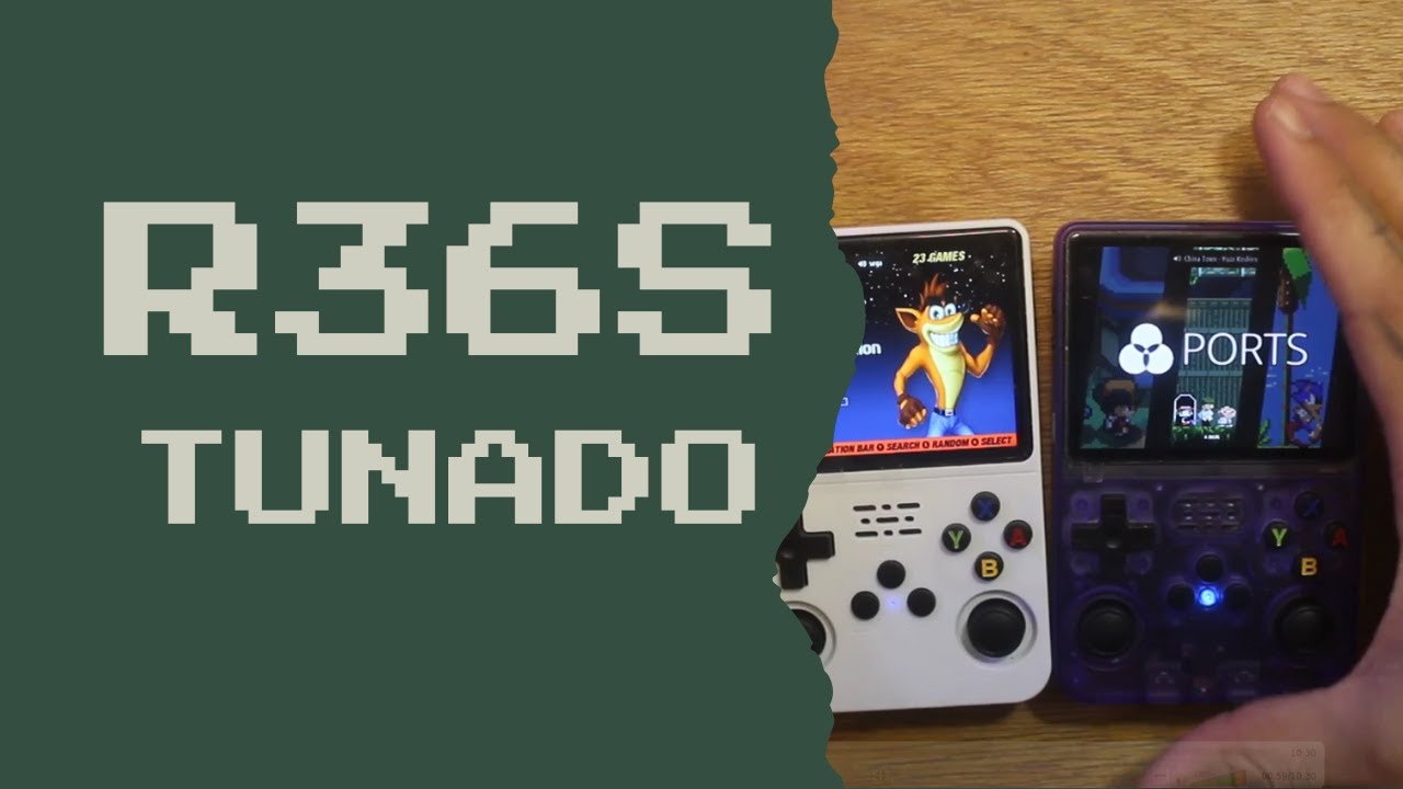 R36S(clone) + PortMaster: Como Instalar (offline) e Rodar Jogos de PC