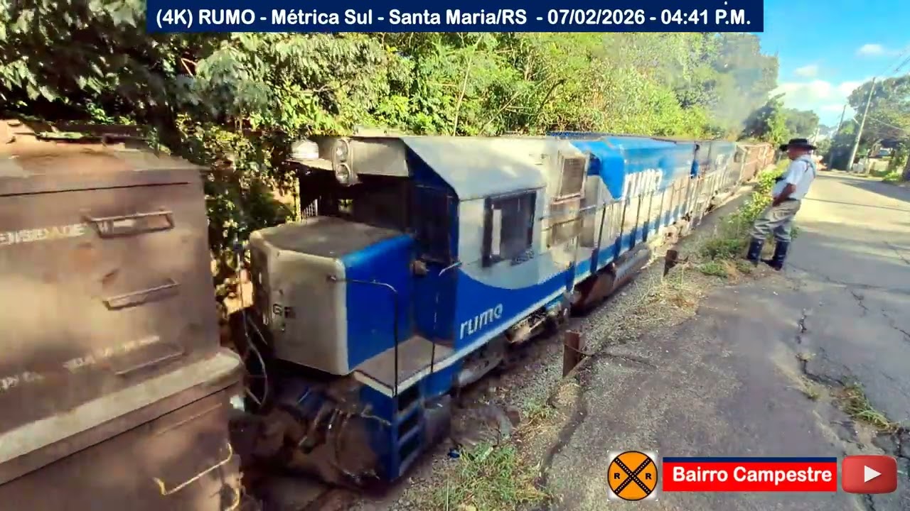 (4K) RUMO – Santa Maria/RS – 07/02/2026 – 04:41 P.M.
