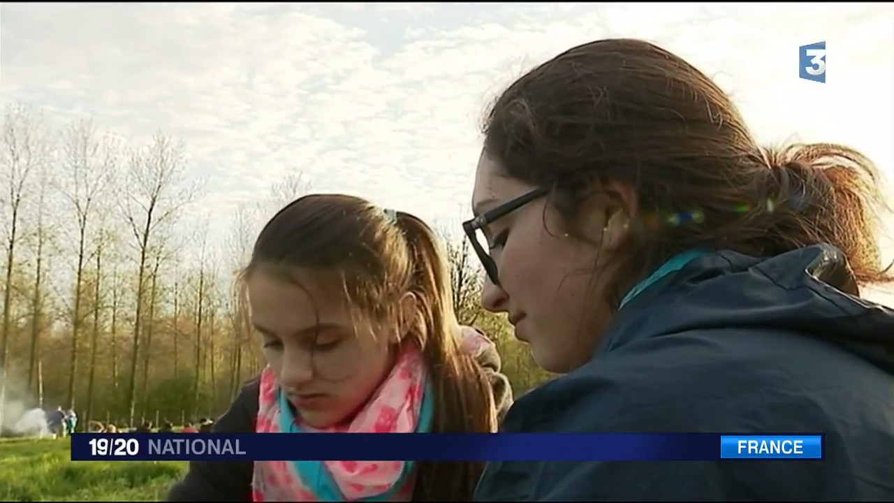 Reportage France 3 - Week-end Découverte avec les Scouts et Guides de France de Tourcoing