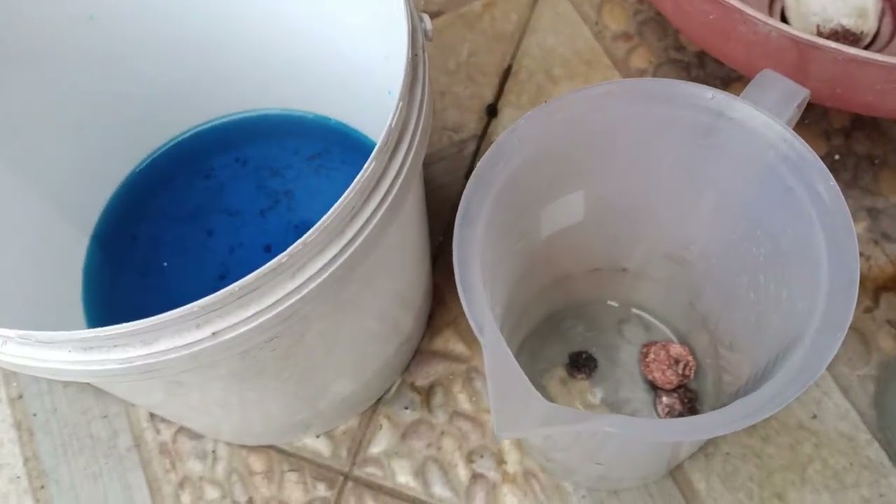 Ngetes cukim logam hasil endapan sistem basa