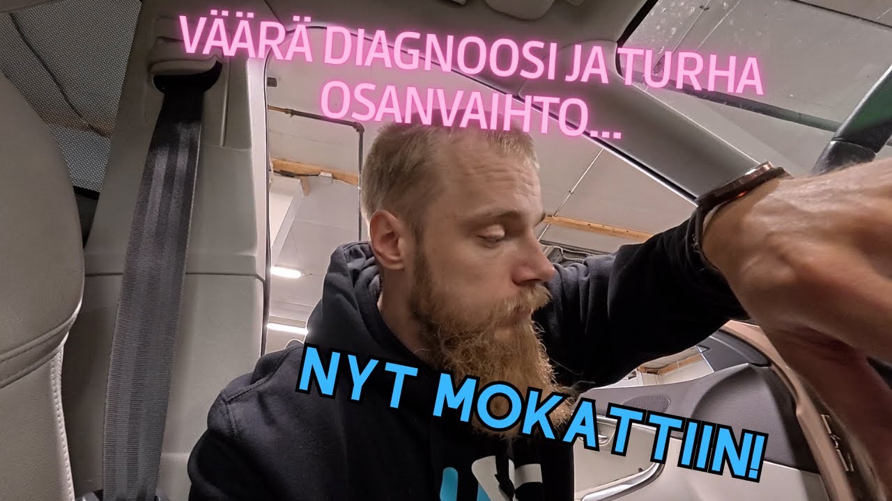 Edellinen korjaamo mokasi mutta niin tehtiin mekin! Virheellinen diagnoosi ja tappiota tuli.
