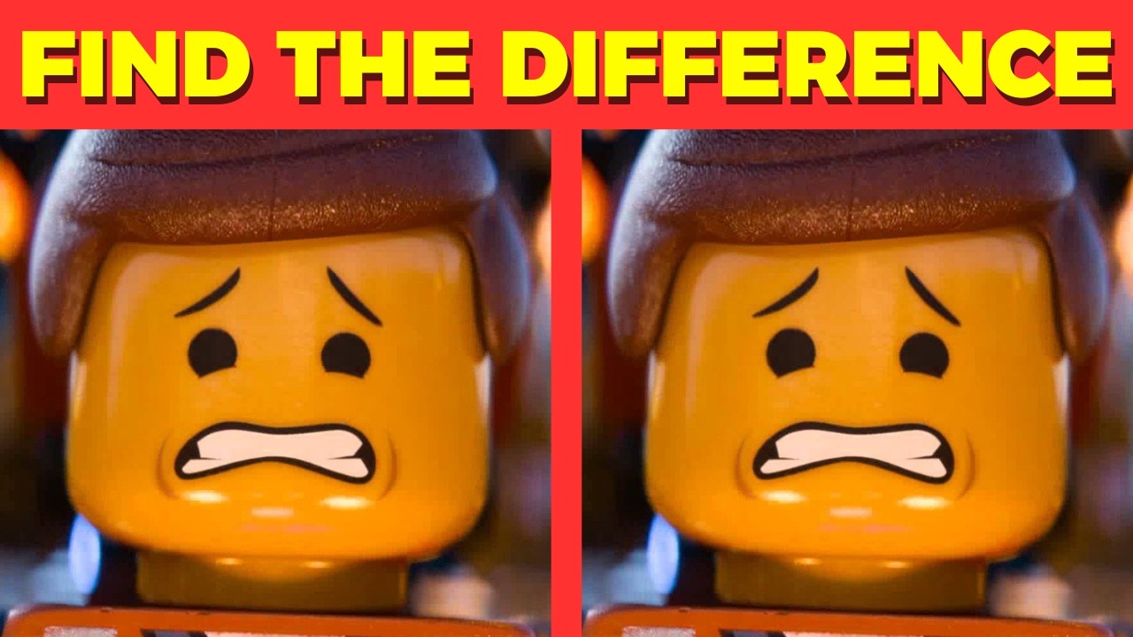 Impossible Find the Difference: LEGO Edition! [99% Will Fail This Brain Game] 🏰✨